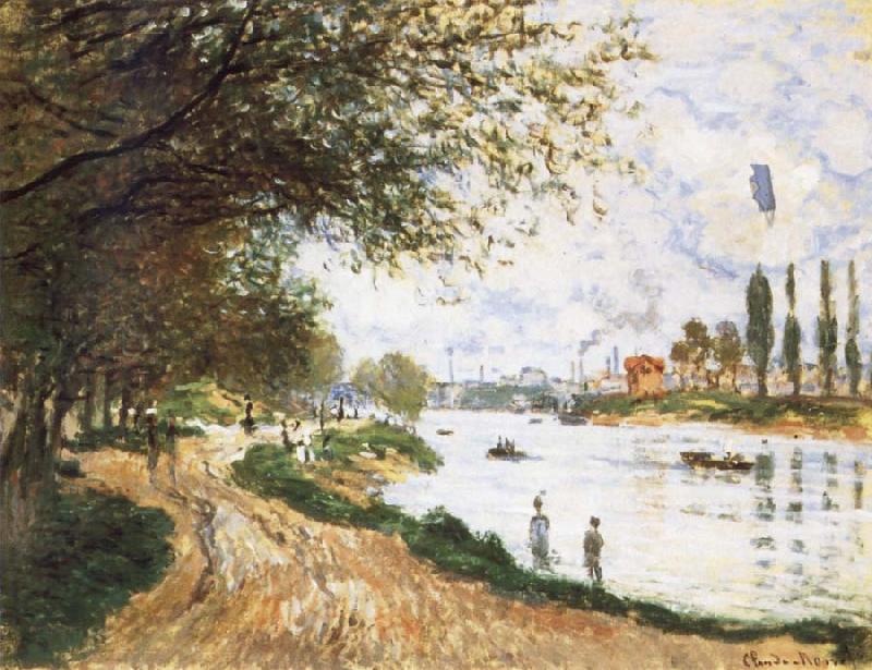Claude Monet The Isle La Grande Jatte oil painting picture